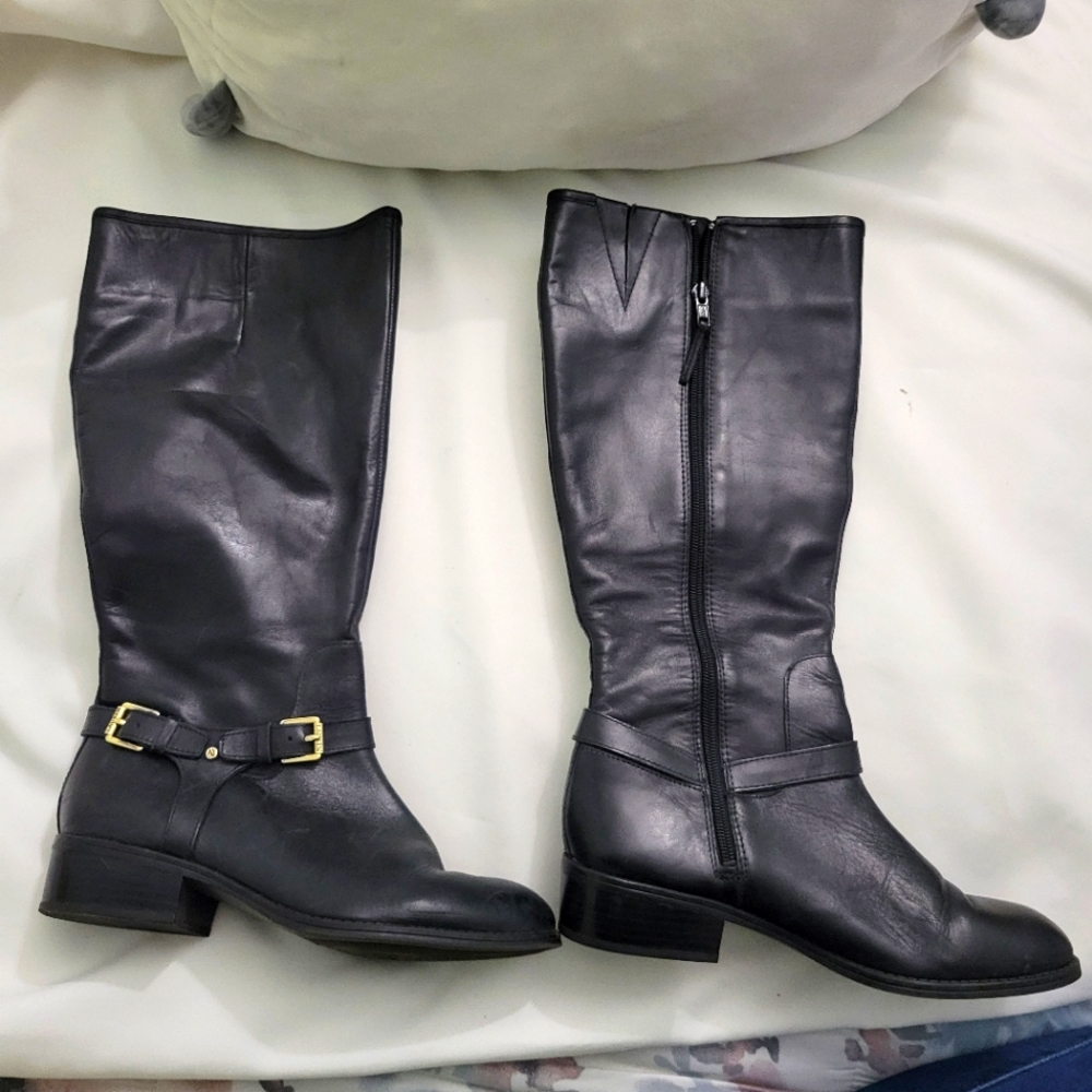 Ralph Lauren Leather Riding Boots